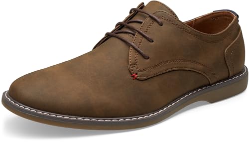 Jousen Men's Casual Dress Shoes Retro Business Classic Dress Shoes for Men