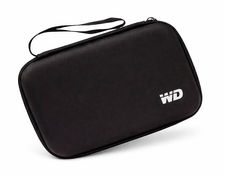 Ganix Hard Disk Drive Pouch case for 2.5" HDD Cover WD Seagate Slim Sony Dell Toshiba (Black)-image-22