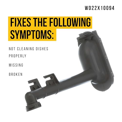 PartsBroz WD22X10094 Middle Conduit Assembly - Compatible With General Electric Hotpoint Haier Dishwasher - Replaces AP5669715 PS6883615 WD22X10090 3028687 Ultra Durable Replacement by PartsBroz - Image 3