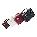 Vintage Trunk 4Pcs Bags Suitcase Toy Miniature Suitcase Mini House Suitcase Doll House Miniature Suitcase Luggage case for Playing House Model Mini Room Decor Mini Doll House