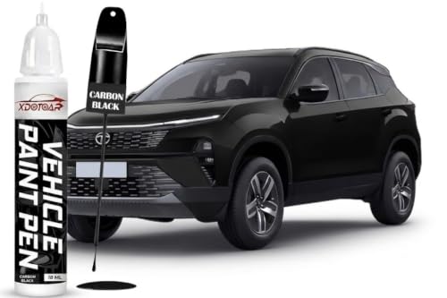 Image of xdotoar Car Touch Up Paint Pen for Tata Harrier Carbon Black | Factory Color Matched 2K Paint Technology | Car Scratch Remover & Paint Chip Repair | Quick Dry Formula | Rust Protection | 18ml