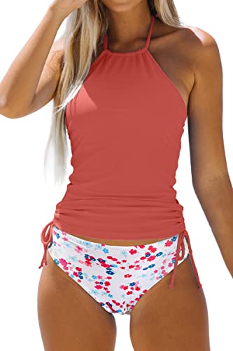 Beachsissi Damen Zweiteiler Badeanzüge Gepolsterter Kordelzug...