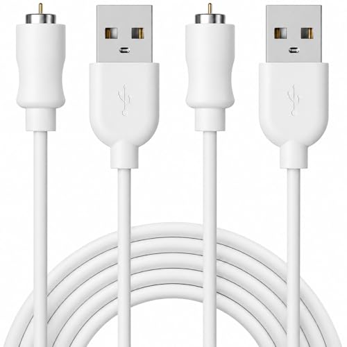 Mailink 2Pack Magnetic Charging Cable Replacement for Plus One Charger USB DC Charger Cord Sing-Pin Magnetic Charging Cable