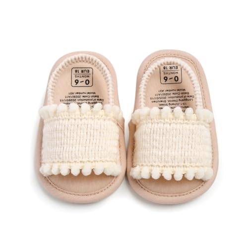 Image of Infant Baby Boys Girls Summer Sandals Party Wedding Dress Flats Shoes Newborn Crib Shoes First Walkers Prewalkers 0-18 Months