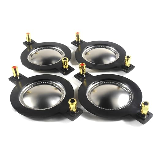 (4 Pcs) Diaphragm Fits for Timpano Tempesta TPT-RPDH2000 TPT-DH2000 Horn Driver