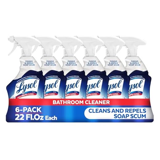 Lysol - 1920090036 Power Bathroom Cleaner Spray, 132oz (6X22oz)