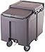 Cambro ICS125L131 SlidingLid Ice Caddy mobile 29-1/4"H 125-lb capacity dark bro