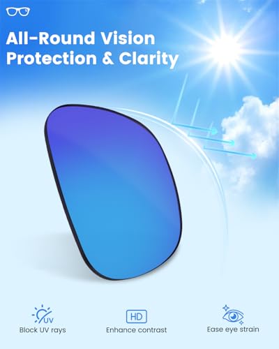 Image of Replacement Polarized Lenses for Ray-Ban Meta Wayfarer