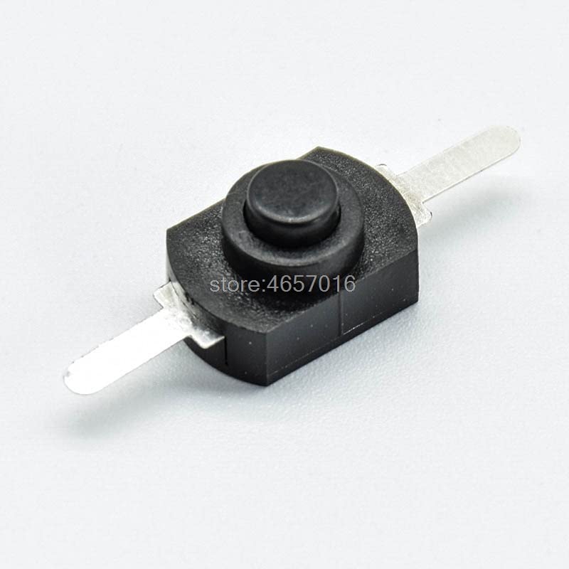 Interrupteur de lampe de poche On Off 30V 1A, mécanisme stable pour torche 1208YD