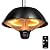 VIVOHOME Hanging Patio Heater, 1500W Electric Hanging Heaters for Outdoor Use, Ceiling Mount Overhead Heater for Garage, Gazebo, Balcony, Courtyard