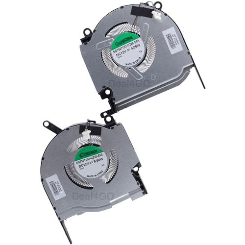 Deal4GO 12V 80W CPU & GPU Graphics Cooling Fan N14087-001 Replacement for HP Omen 16-K 16-N 16T-K000 16-K0023DX with RTX 3060 3070