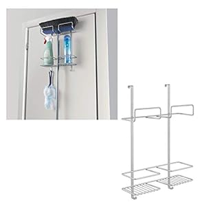 Metaltex Broomy Porta scopa e accessori dietroporta – (350902)