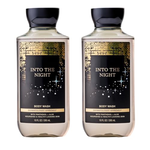 Bath & Body Works Body Wash, Into the Night, 10 fl oz, 2 Pack - image 1