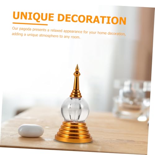 Pagode bouddhiste dore pour decoration de table et grands hotels - 8