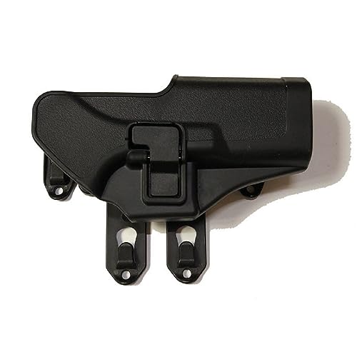 MASUNN Right Waist Hand Belt Holster With Molle Platform For Glock 17 18 19 22 23 31 - Black - Image 3