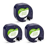 dymo letratag xr ä Kompatibles Dymo letratag xr etikettenband für den Innenbereich zur bequemen Erstellung leicht lesbarer Etiketten zu Hause, im Büro usw.