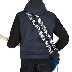 HUIOP Bandoulière en tissu Oxford épais et réglable en longueur pour guitare électrique acoustique basse,sangle de guitare en tissu oxford - Les Beatles, Paul McCartney, John Lennon, RIngo Starr, George Harrison HUIOP Bandoulière en tissu Oxford épais et réglable en longueur pour guitare électrique acoustique basse,sangle de guitare en tissu oxford – Image 6