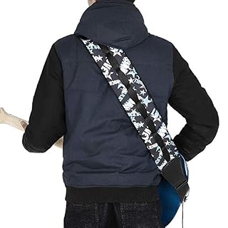 HUIOP Bandoulière en tissu Oxford épais et réglable en longueur pour guitare électrique acoustique basse,sangle de guitare en tissu oxford - Les Beatles, Paul McCartney, John Lennon, RIngo Starr, George Harrison HUIOP Bandoulière en tissu Oxford épais et réglable en longueur pour guitare électrique acoustique basse,sangle de guitare en tissu oxford – Image 6