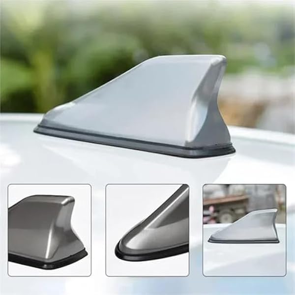 Крыша антенна плавник подходит Nissan Altima Dualis Juke Frontier Fuga Leaf подходит Bluebird Rogue Navara NP300 Kicks автомобиль радио антенна FM стерео антенна серебристый