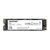 Patriot P300 1TB interne SSD - NVMe PCIe Gen 3x4 - M.2 2280 - Solid State Drive - P300P1TBM28 – Ansicht 1