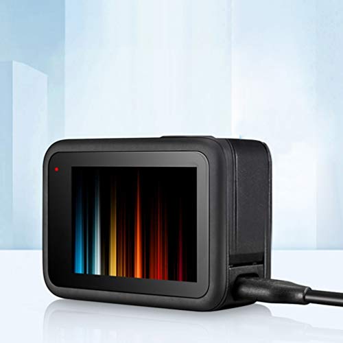 VILLCASE Tampa Lateral da Bateria da Câmera para Gopro Hero 9 Porta Preta da Tampa Lateral da Bateri