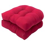 Korbmöbelkissen: langsam zurückfederndes material, angenehme haptik, verformung, perfekte hüftabdeckung, korbstuhlkissen für den innenbereich