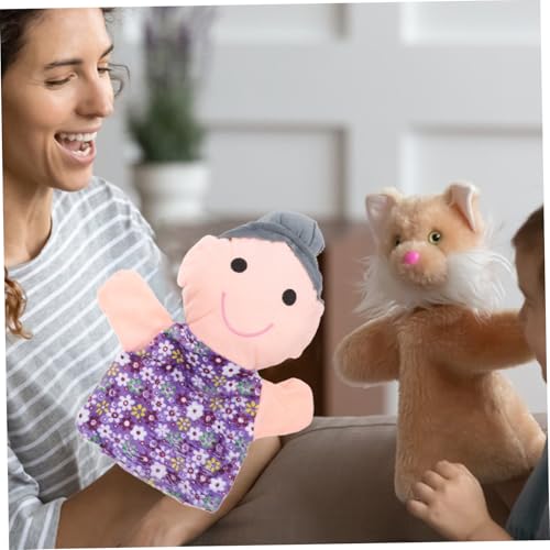 Marionnettes à main familiales légères pour stimuler l'expression