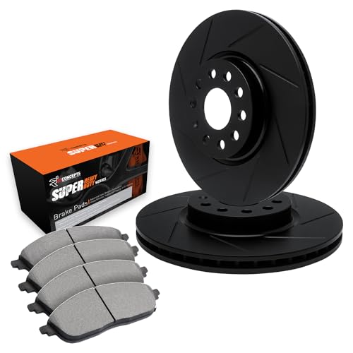 Image of R1 Concepts Front Brake Kit Fits 2013-2016 Mercedes-Benz GL350