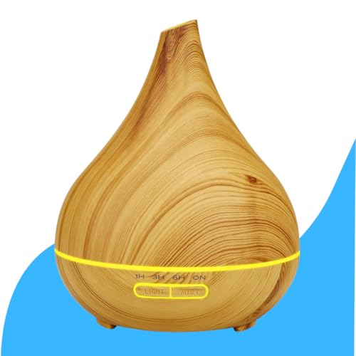 Umidificador de Ar Difusor de Ambiente 500 Ml Aromas com Controle...