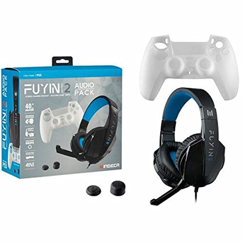 Indeca Auriculares con Micrófono Fuyin 2 Negro