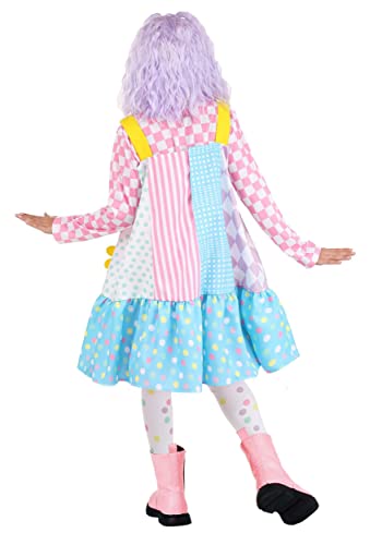 Disfraz completo de payaso para niña talla Large miniatura 2