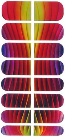 Gradient Color Nail Art Sticker Self-adhesive Nail Patch