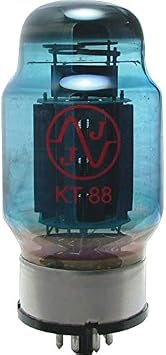 JJ KT88 Blue Glass Vacuum Tube, Single