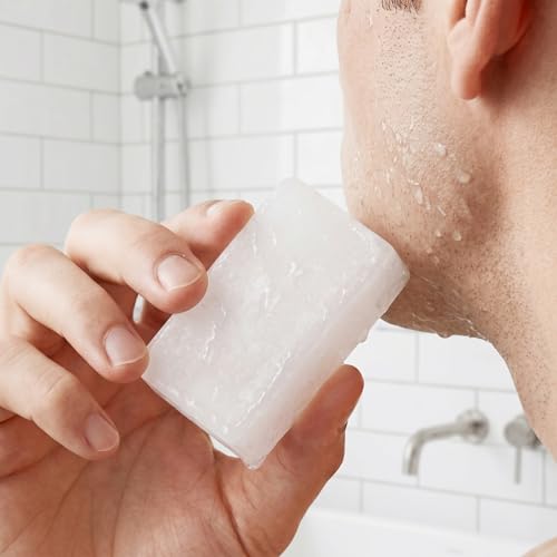 2 Pack Alum Block for Post-Shave, Natural Aftershave Stone, 3.17 Oz