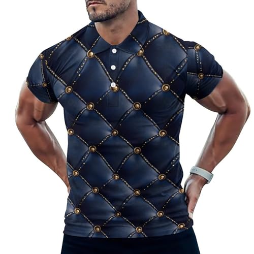 Polo de golf homme évacuant l'humidité pour rester au sec