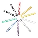 Étiquetage des étiquettes de cordon : caractéristique et exquis avec un design coloré, un design simple et généreux, des lignes lisses, des marqueurs de fil.