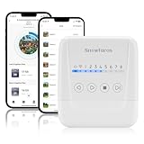 Snowtaros Programmateur Arrosage WiFi 8 Zones, Contrôleur...