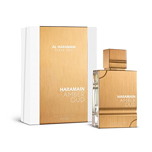 Al Haramain Amber Oud White Edition - Perfume árabe para mujeres...