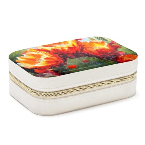Boîte à bijoux de voyage compacte pour vacances et week-ends - 2