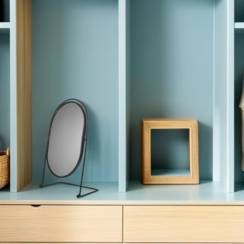 Miroir de coiffeuse grand format rotatif pour maquillage précis - 7