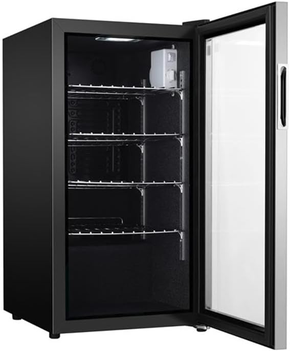 Equator SLIM 18in Freestanding Beverage Refrigerator 3.2 cf 117 cans 110V