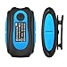 AGPTEK IPX8 Waterproof Mp3 Player with Screen, Multi-Functional Clip Music Player with Waterproof Headphones for Surfing Swimming Water Sports