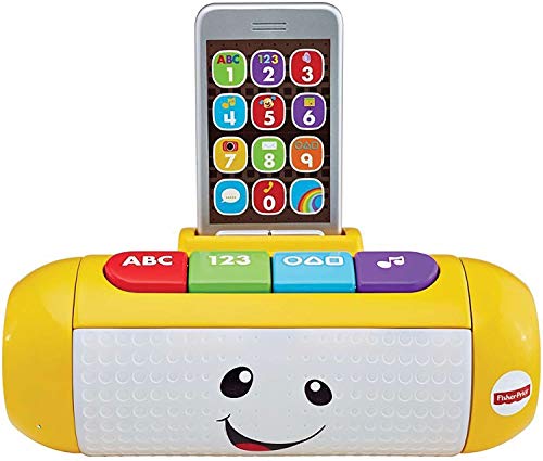 Alto Falante Aprender e Brincar Fisher Price, Mattel, Amarelo