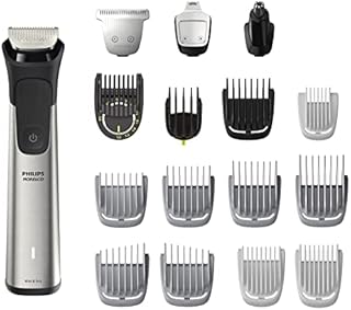 Philips Norelco New Multigroom Series 7000, Mens Grooming Kit with Trimmer for Beard, Head, Hair, Body, Groin, and Face - NO Blade Oil Needed, MG7910/49