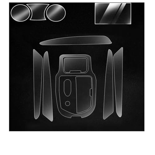 Film TPU Maserati Levante protection console centrale et tableau de bord