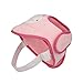 Casco de Seguridad para Bebé Niño Infantil Gorra Antigolpe Sombrero para Proteger Cabeza Aprender Gatear Andar Caminar Correr Jugar Bicicleta con Ajustable Arnés de Protección,Rosado