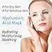 Hyaluronic Acid Face Masks Skincare, Hydrating Facial Masks, Deep Moisturizing Face Mask for All Skin Types, Facial Sheet Mask for Women Skin Care, Smoothing Rejuvenating, Christmas Gifts, 10 Pack