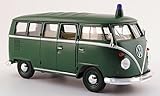 faltdach vw käfer kaufen Bauart : Fertigmodell VW T1 Bus, Polizei Deutschland, grün, mit Faltdach, 1962, Modellauto, Fertigmodell, Welly 1:24