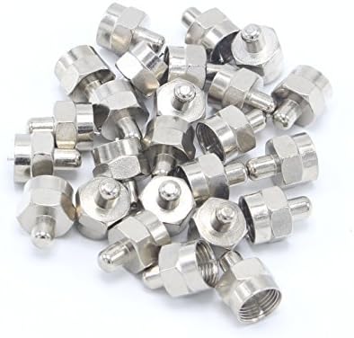 25 Pieces F Type 75 Ohm Terminator Coaxial Satellite TV RF Port End Caps