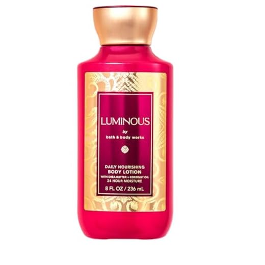 Bath and Body Works Luminous Super Smooth Body Lotion Sets Gift For Women 8 Oz (Luminous)